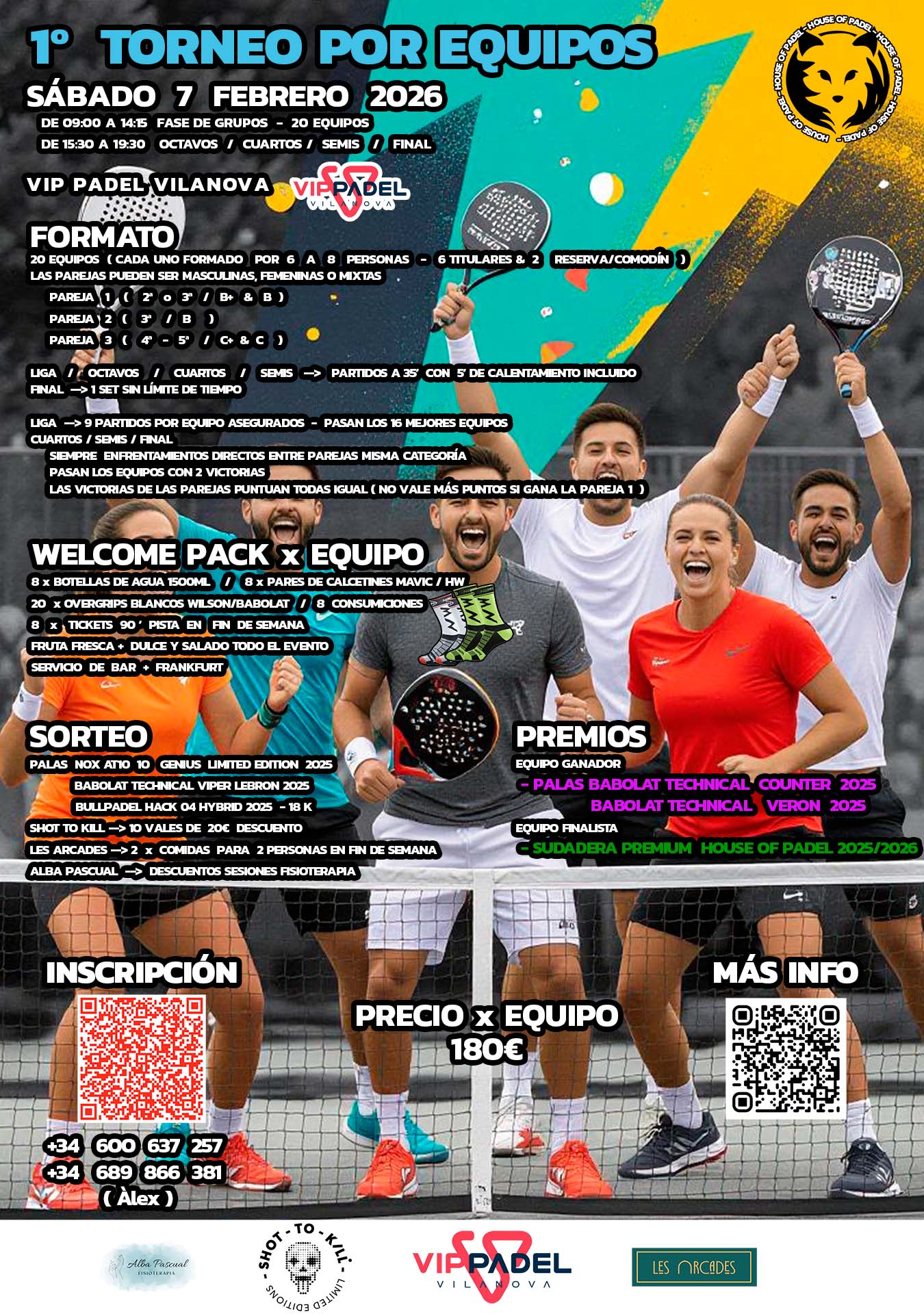 1º Torneo por Equipos Febrero 2026