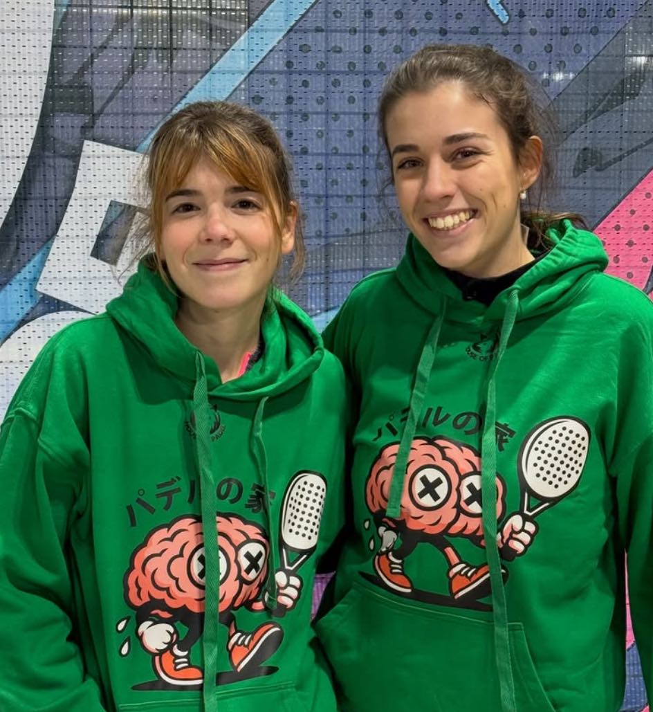 Sudadera Verde Crazy Padel Brain 25/26